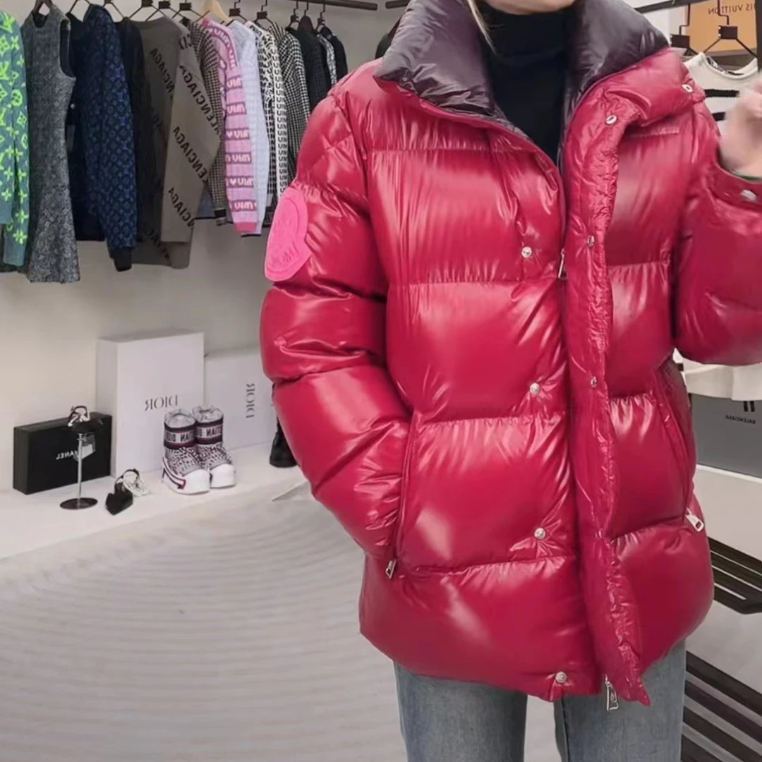 全新未使用  Moncler 微标长袖鹅绒服/0/公价15000