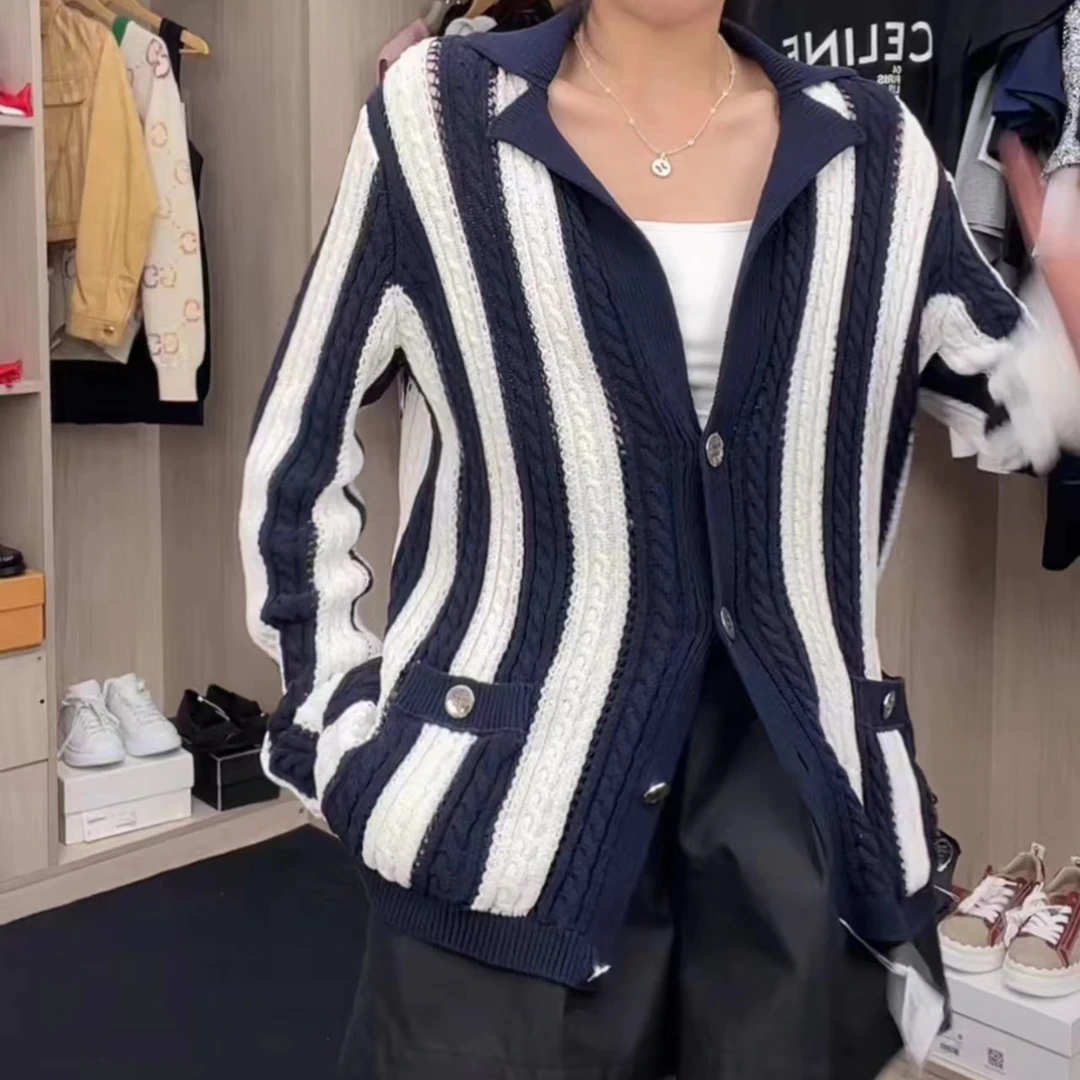 全新未使用 Chanel/香奈儿 小香风毛衣针织开衫/38