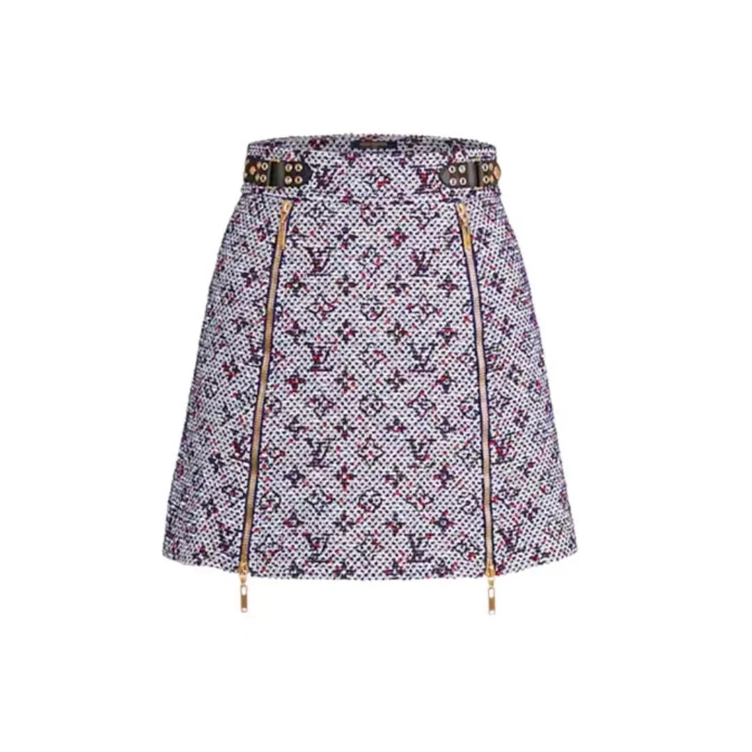 全新未使用 LouisVuitton/路易威登  满印半身裙/38码