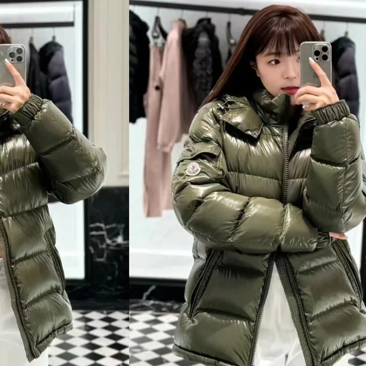 全新未使用 MONCLER Maya【柜14900】双拉链连帽鹅绒服/2/3/4/5