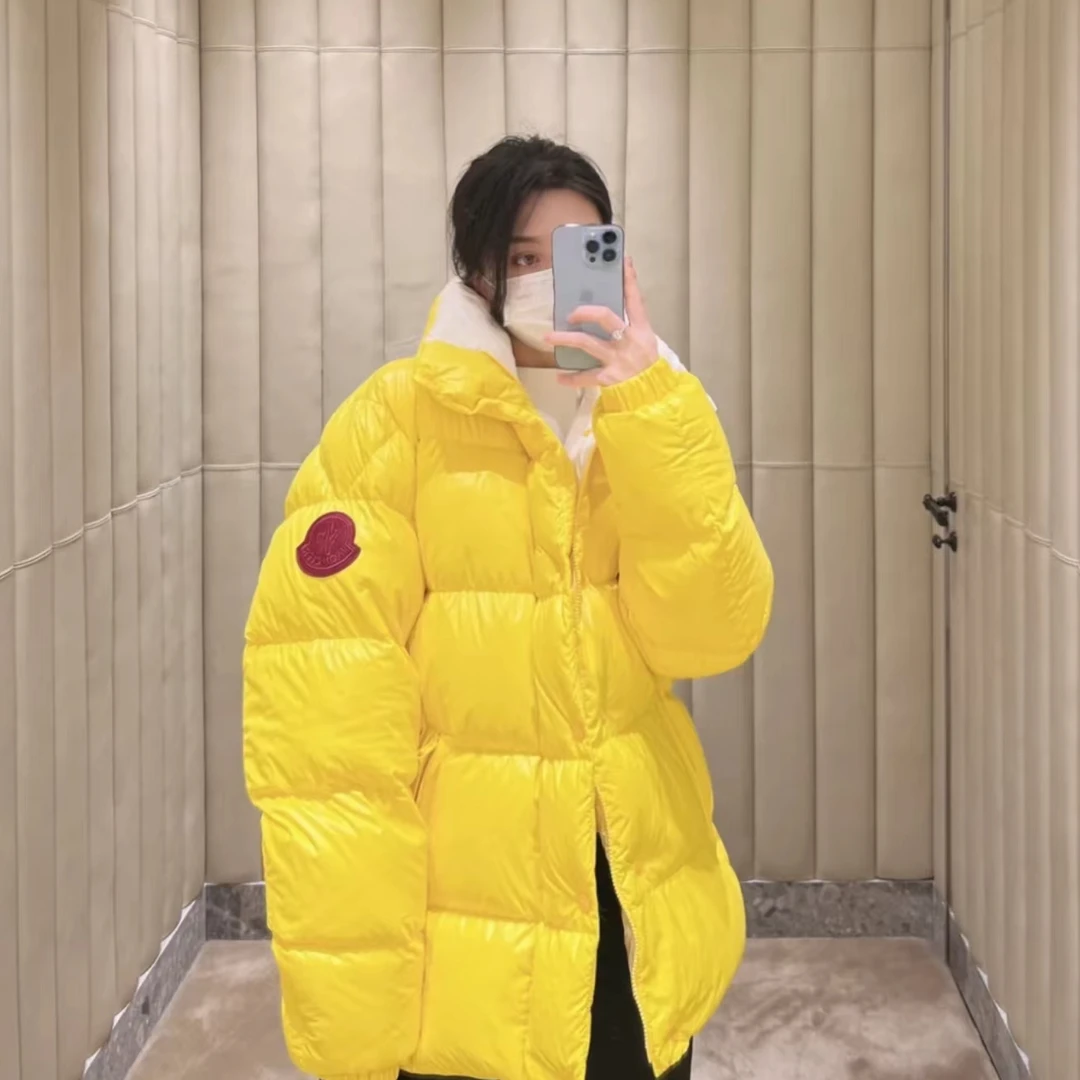 全新未使用  Moncler 1952系列 纯色亮面鹅绒服/1/2码/公价14350