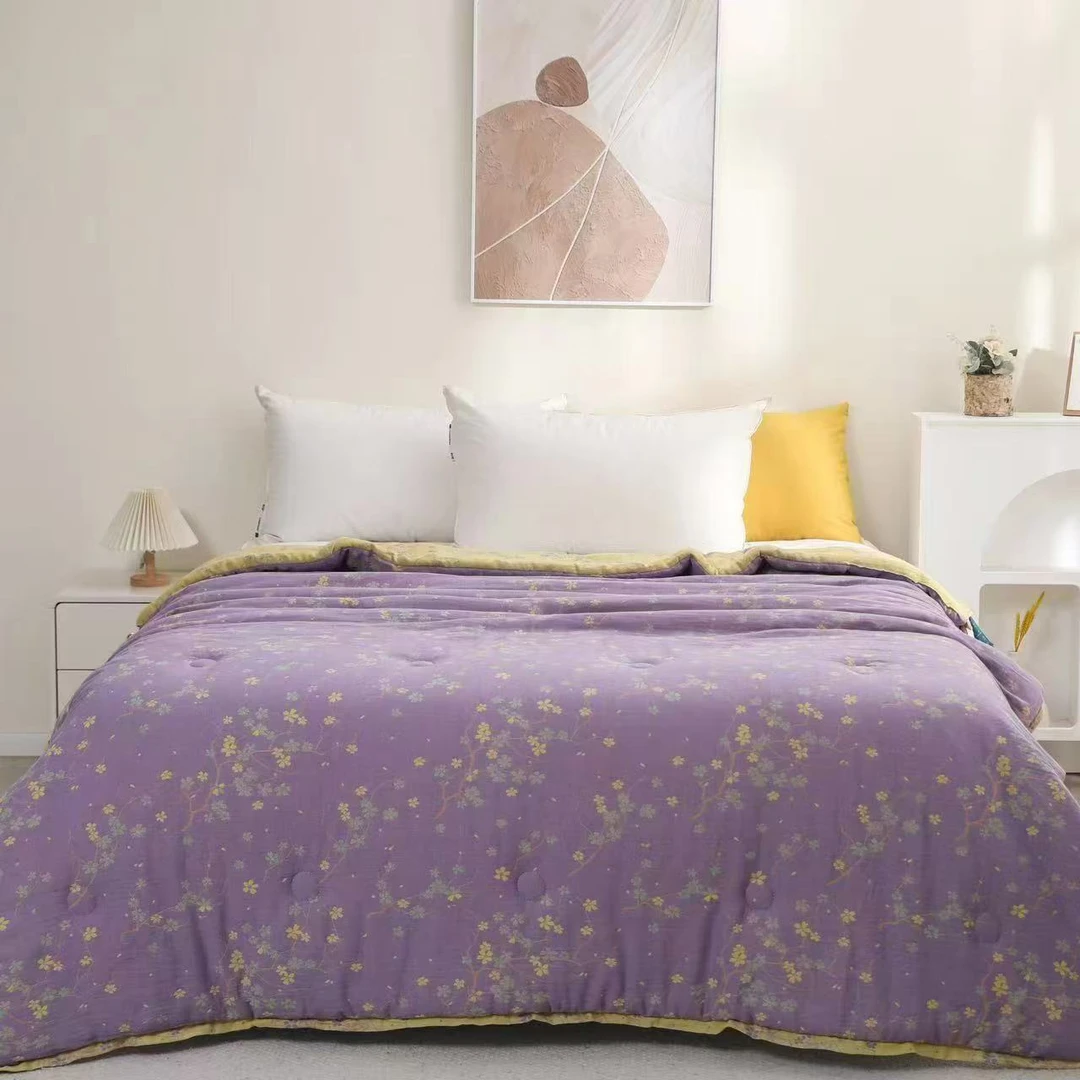 【朴华梅-双人被】简约舒适轻奢床品