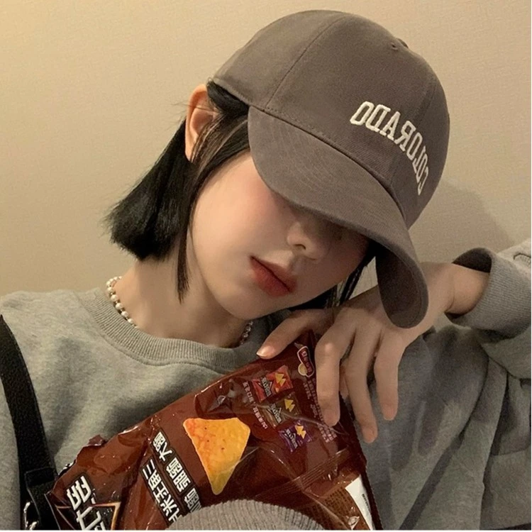 【大头大脸必备】大帽围棒球帽女韩版百搭宽檐圆脸显脸小鸭舌帽男