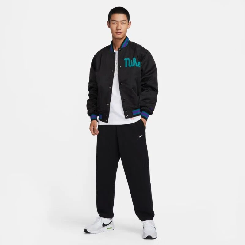 耐克/NIKE男子外套AS M NK SATIN DUGOUT JKT NCPS潮流FQ7970-010