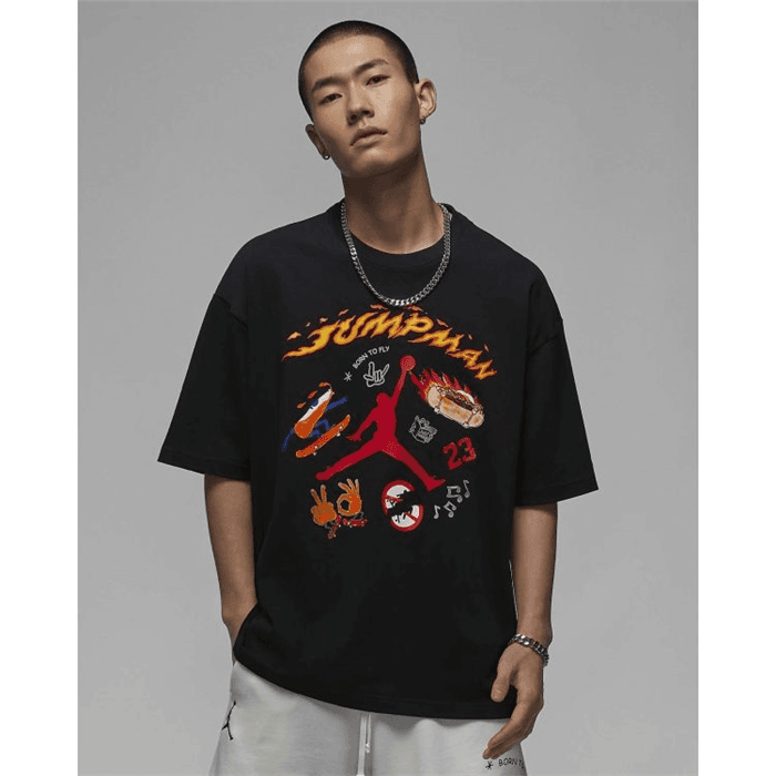 耐克/NIKE男女同款T恤篮球HJ3965-010