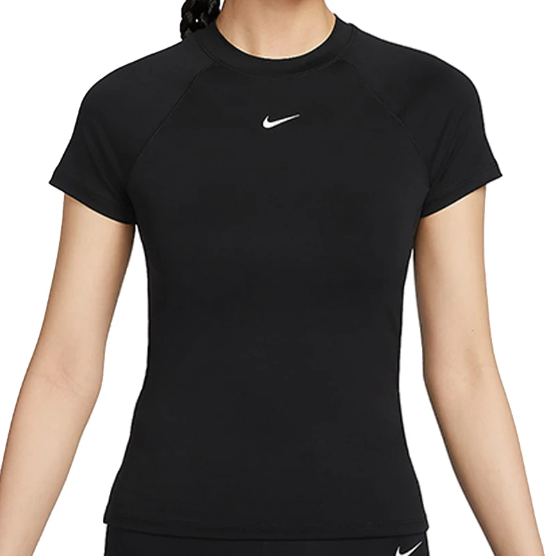 NIKE/耐克夏季圆领女子时尚户外跑步运动休闲短袖T恤FV7843-010