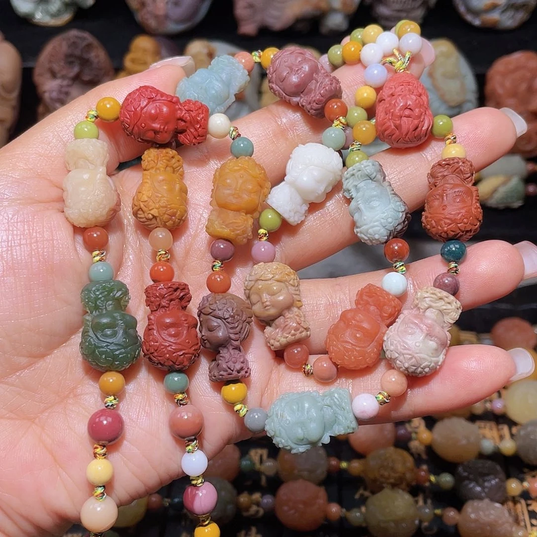 石英质玉手链未镶嵌书*人