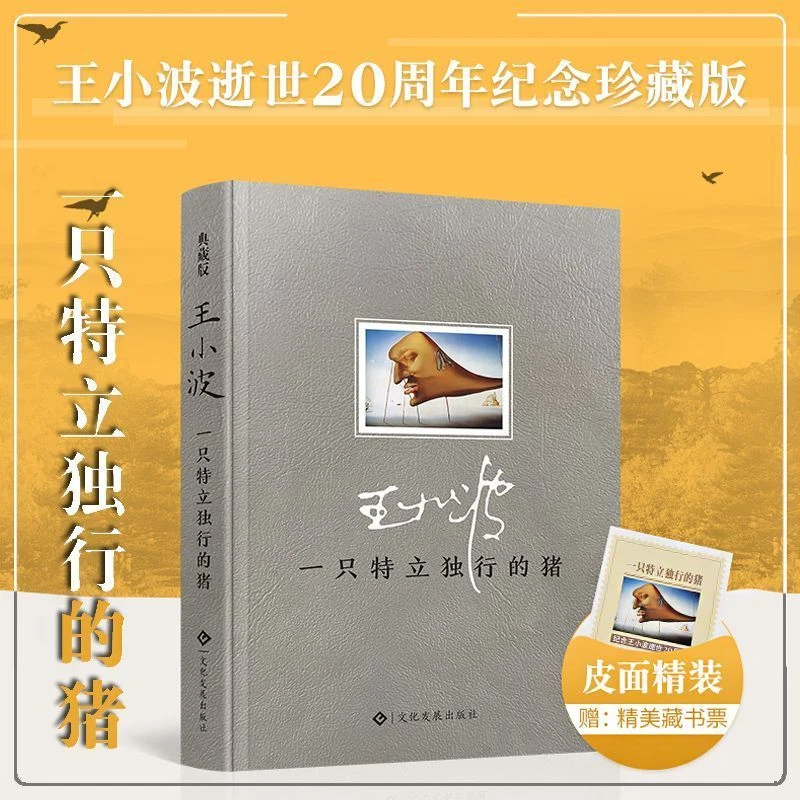 正版 一只特立独行的猪 王小波精选杂文集 逝世二十周年纪念版