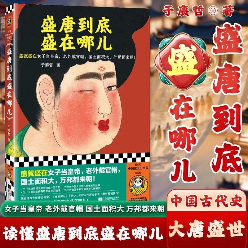 【正版】 盛唐到底盛在哪儿 于赓哲一本讲透唐朝为何强盛的历史书籍