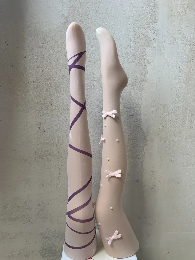 【搬仓清高货】杨幂同款 连裤丝袜打底袜组合 临时链接小腿袜也有