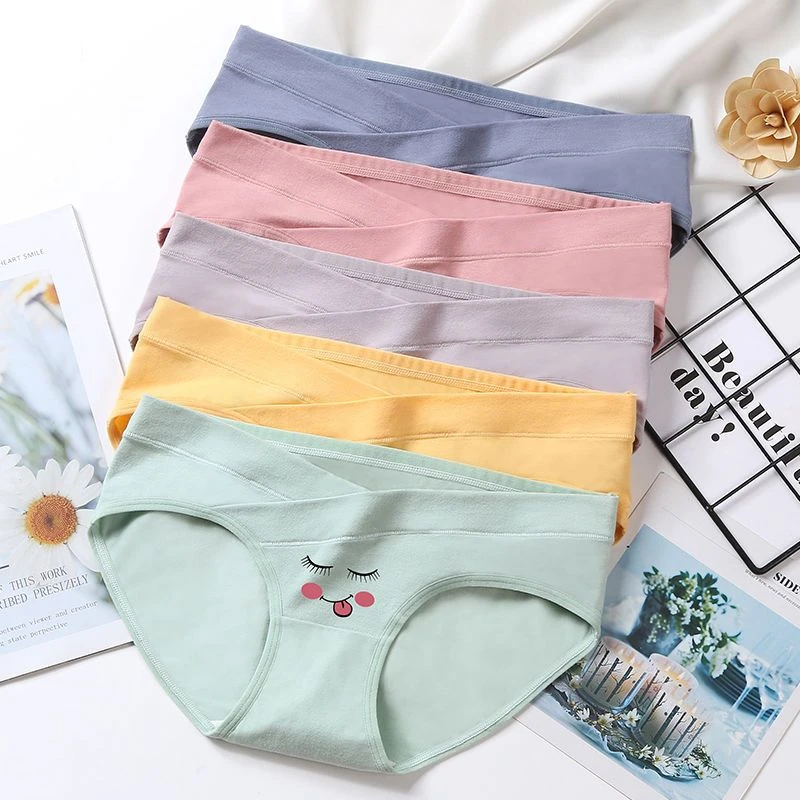 孕妇内裤女纯棉薄款舒适透气初期孕早期孕中晚期低腰托腹大码短裤