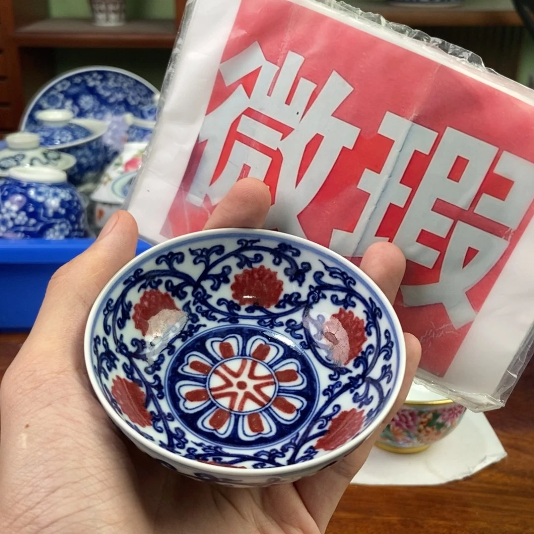 杯景德镇手绘陶瓷手绘