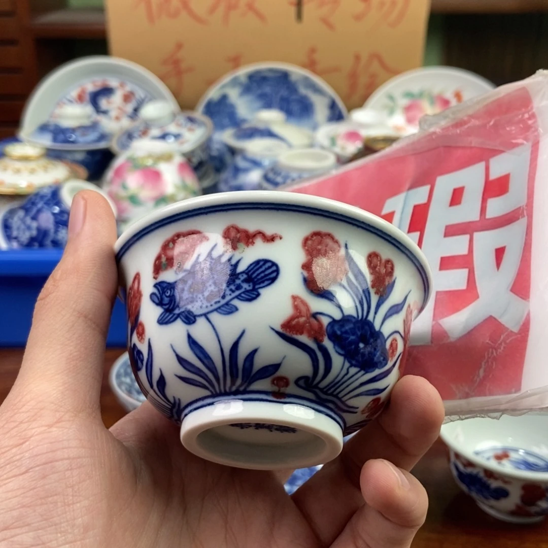 杯景德镇手绘陶瓷艺术