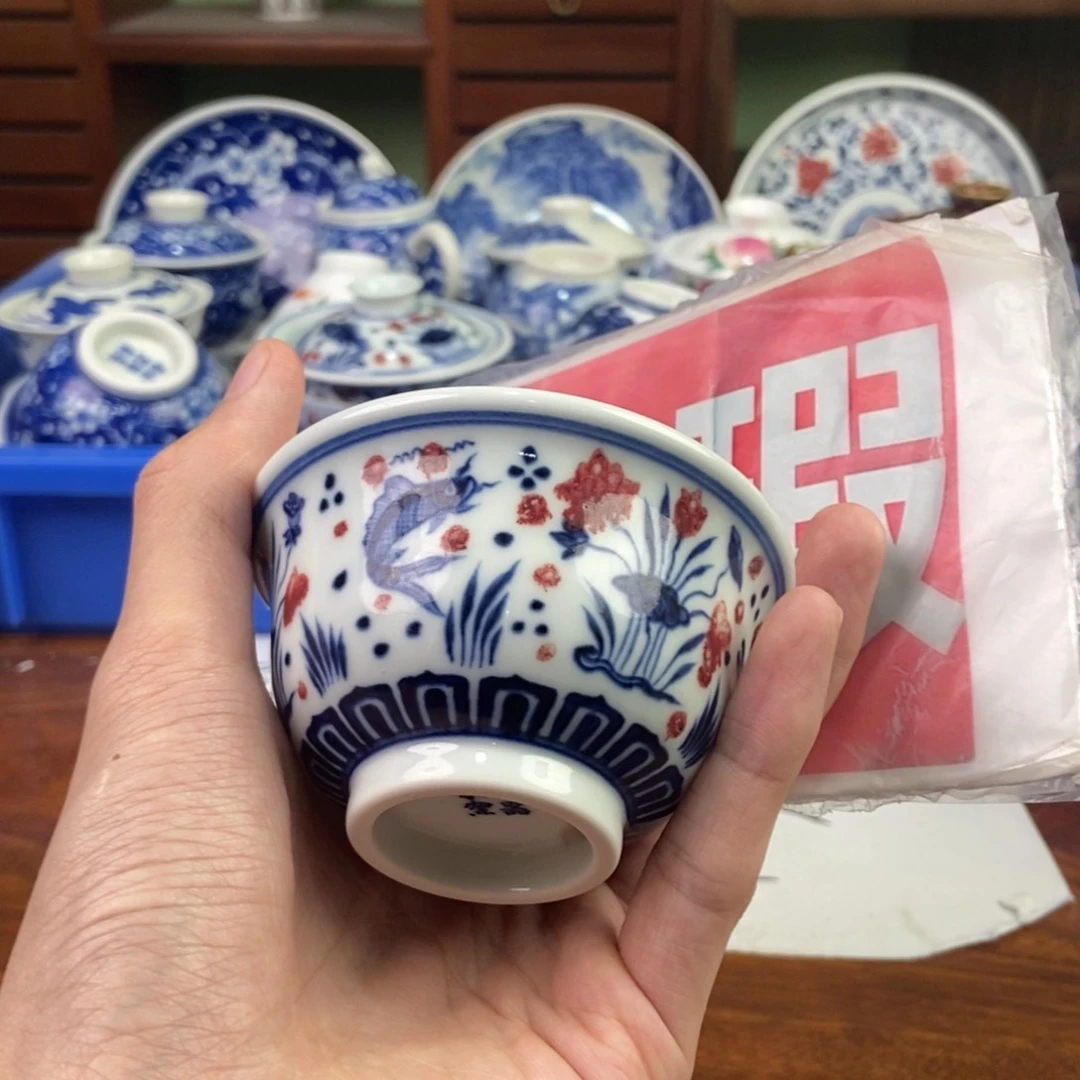 杯景德镇手绘陶瓷手绘