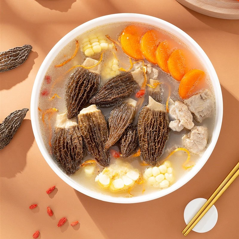 24头茬5-8cm20克羊肚菌干货产地直发菌类香味散装袋装