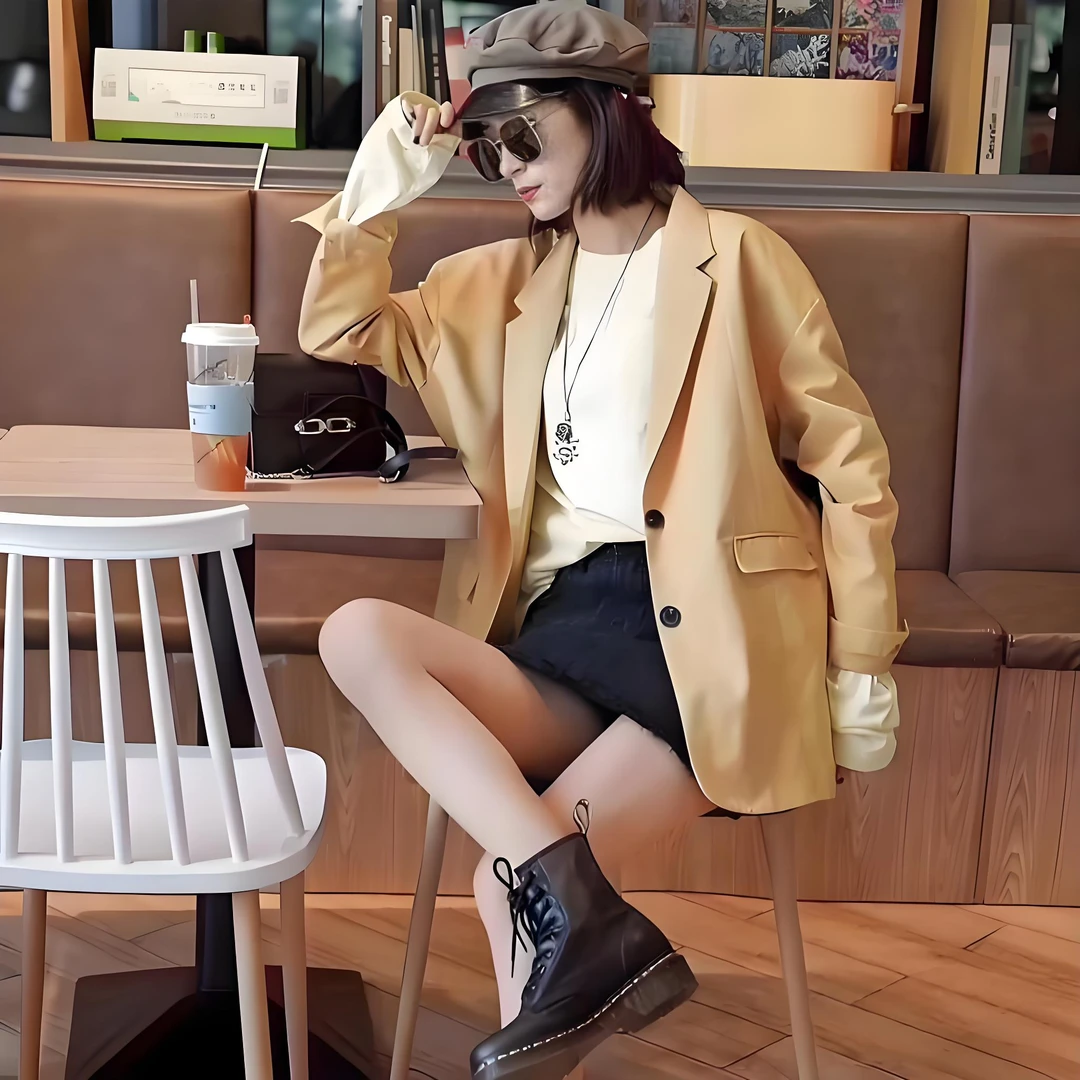 【351-360】简约时尚休闲冬季韩版外套