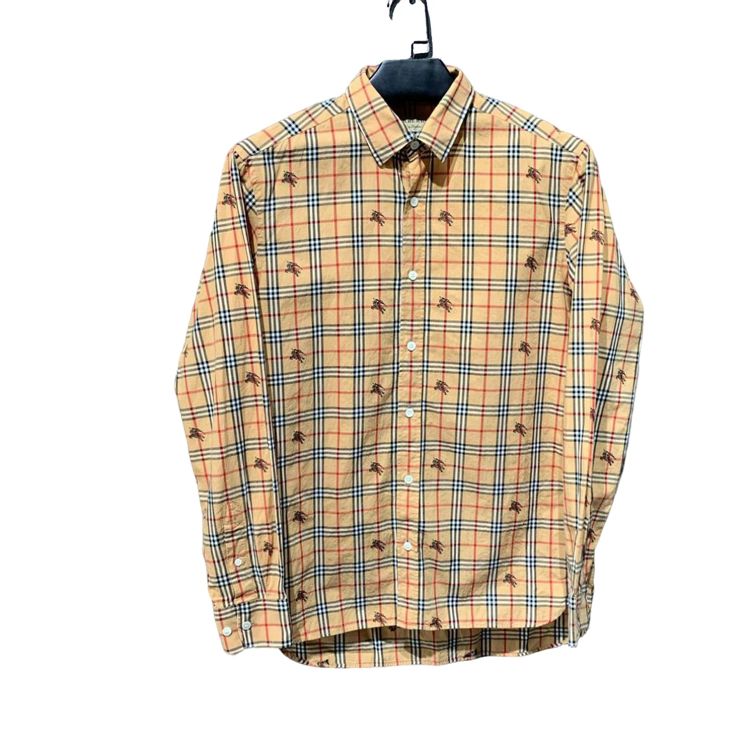 99新仅试穿/【Burberry】巴宝莉满印衬衫/M码 /公价7800/Y9299665
