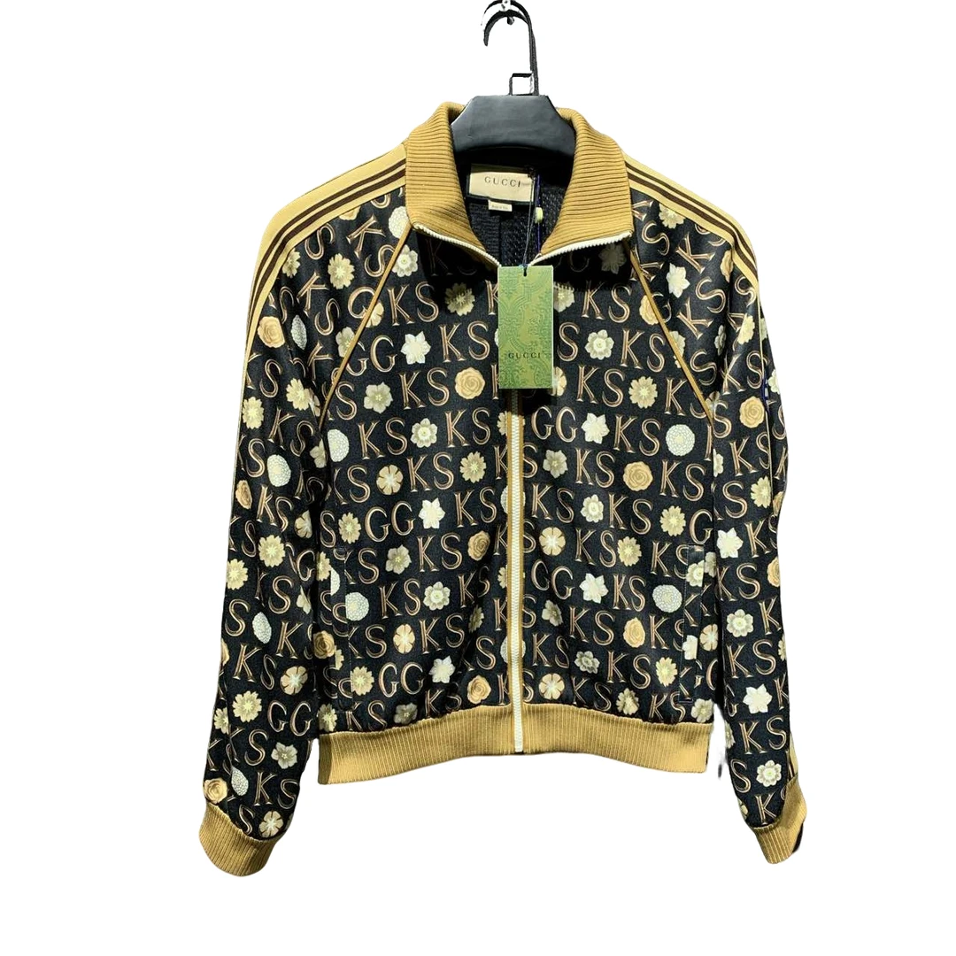 全新带吊/【Gucci】连帽满印外套/L码 /公价14500/Y10136412