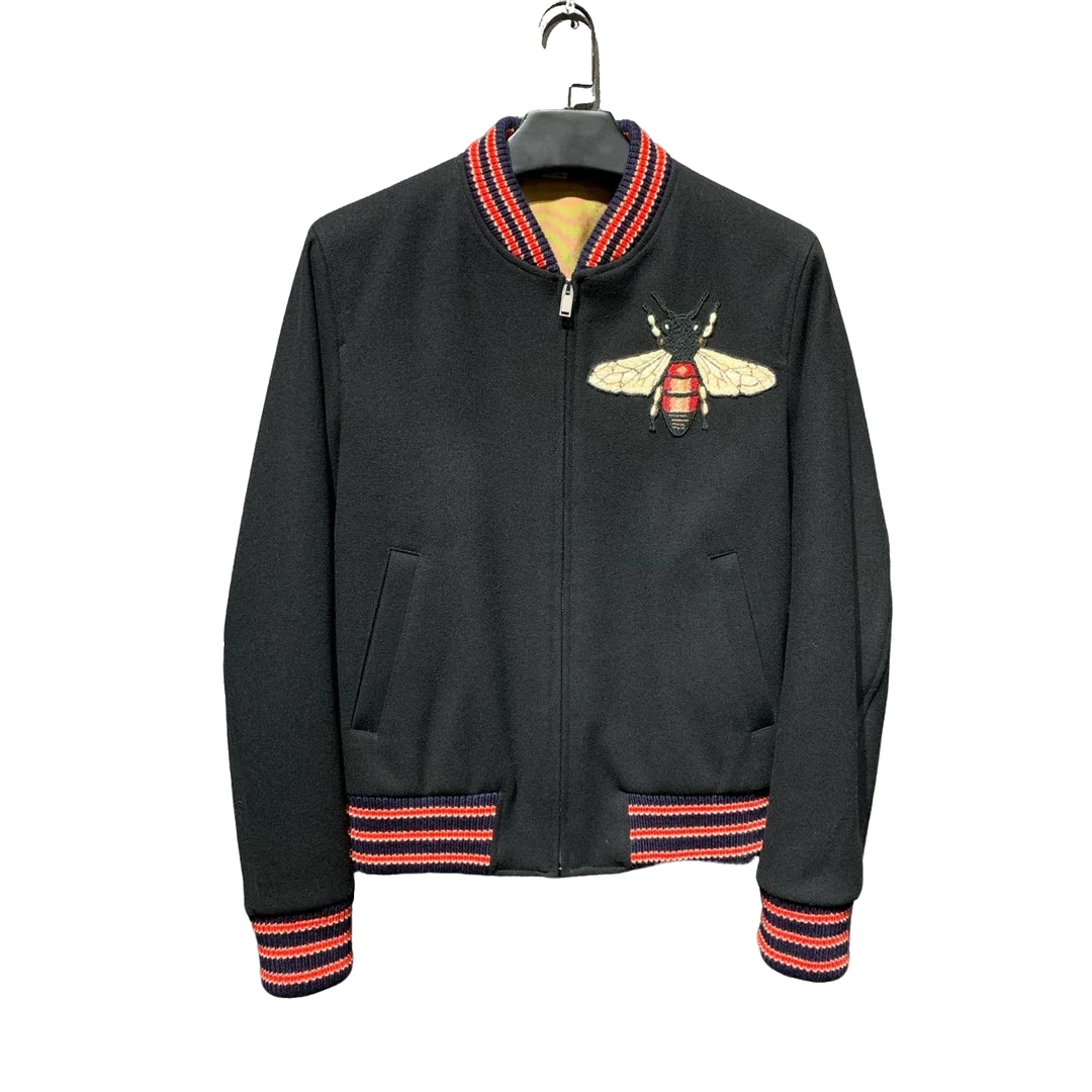 99新/【Gucci】小蜜蜂经典棒球服/48码/公价16102/Y10618181