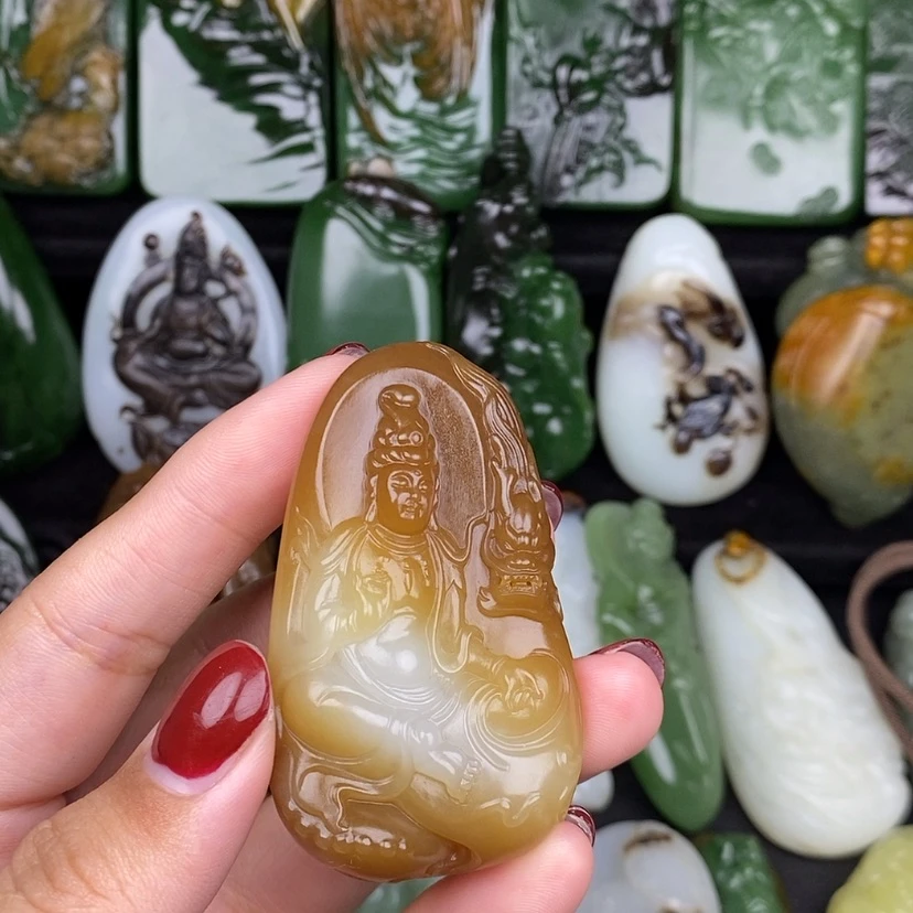 【闪购商品】和田玉颈饰未镶嵌物**宝