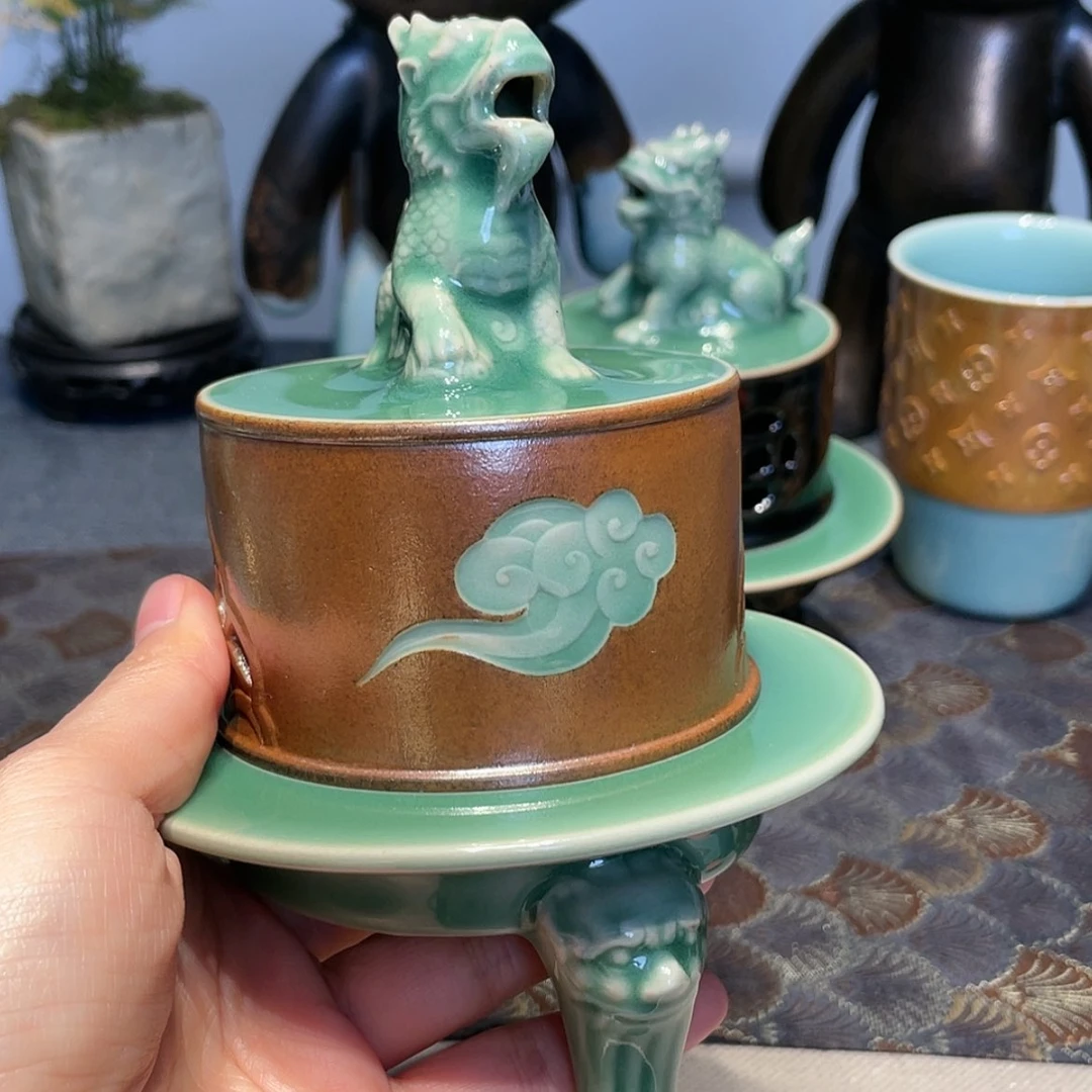 【闪购商品】瓷杯祥云