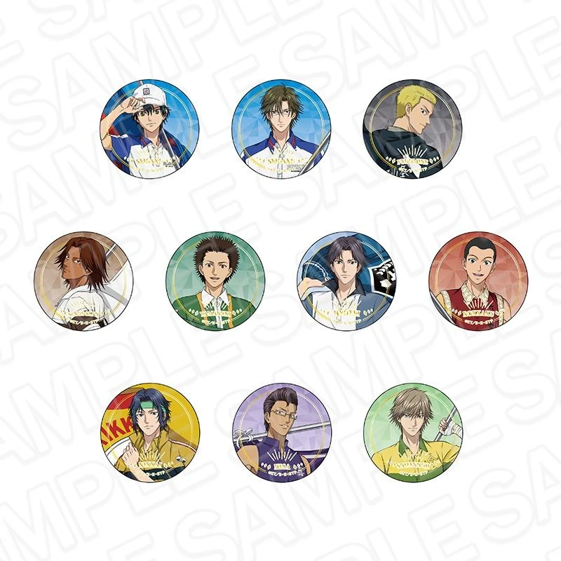 【网球王子】扛旗吧唧拍立得相卡网王队服队旗徽章盲盒 默认代拆