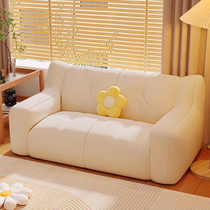 下人沙发小户型可躺可睡单双人榻榻米卧室出租房床边小沙发靠背椅