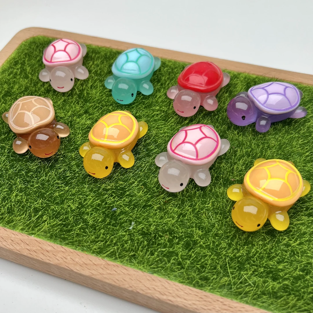 【网红五彩大号乌龟】动物可爱创意车载家用熊猫学生