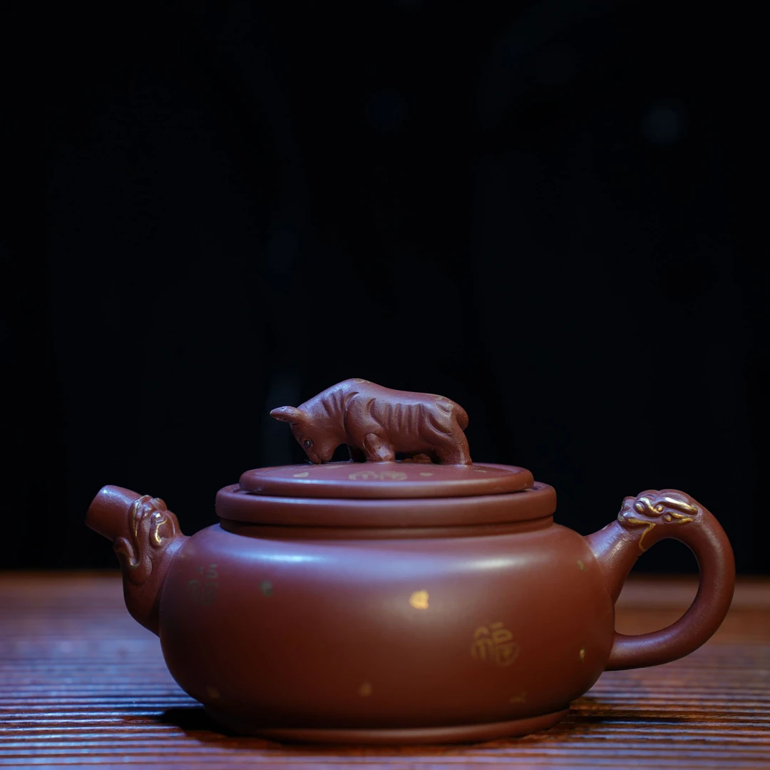 DT331扭转乾坤底槽清紫砂壶