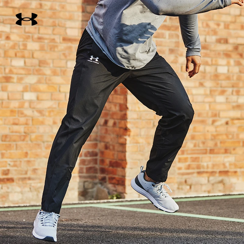 UnderArmour安德玛男裤运动秋新款UA跑步休闲长裤薄款束脚弹弹力