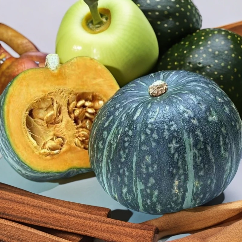 东北农家小院窝瓜新鲜香甜软糯南瓜