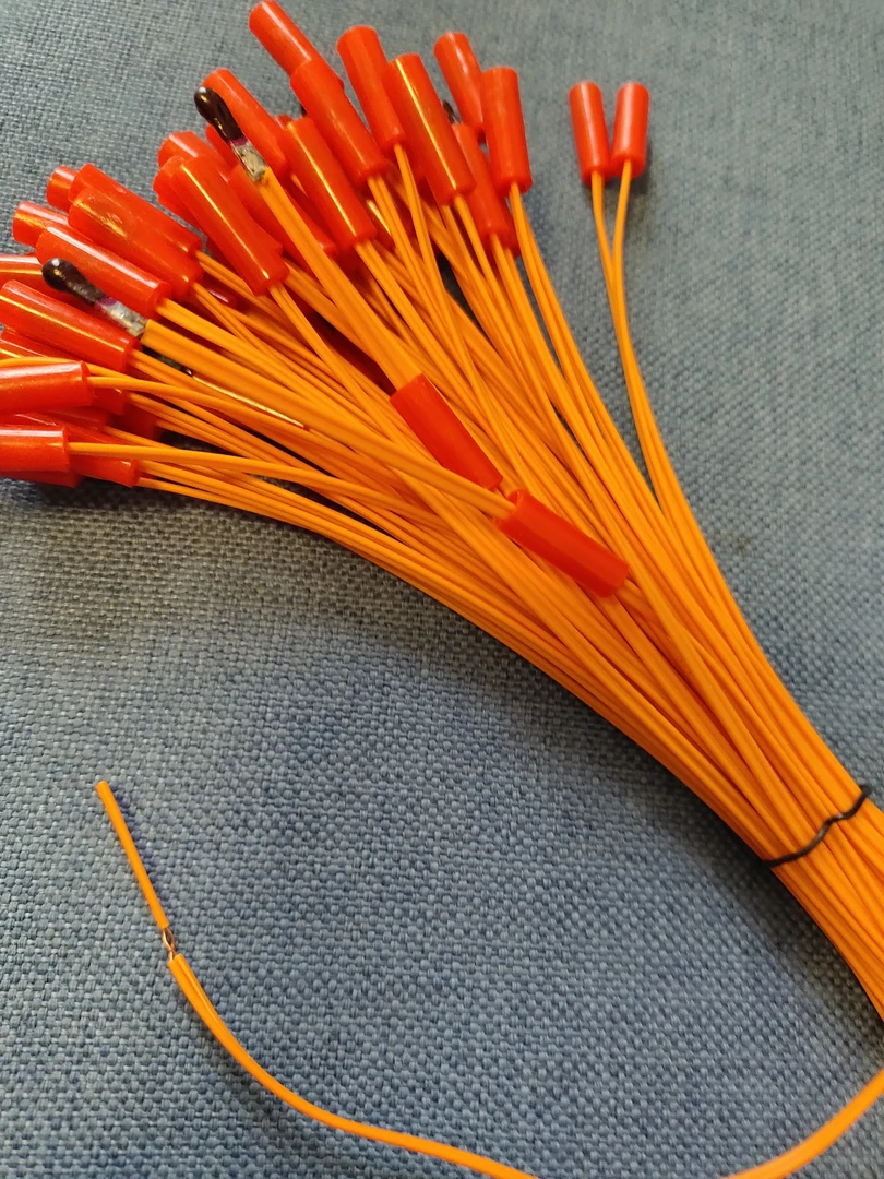 小红帽防水电子火柴一次性耗材30公分线50公分线1米3米1.5V电启动