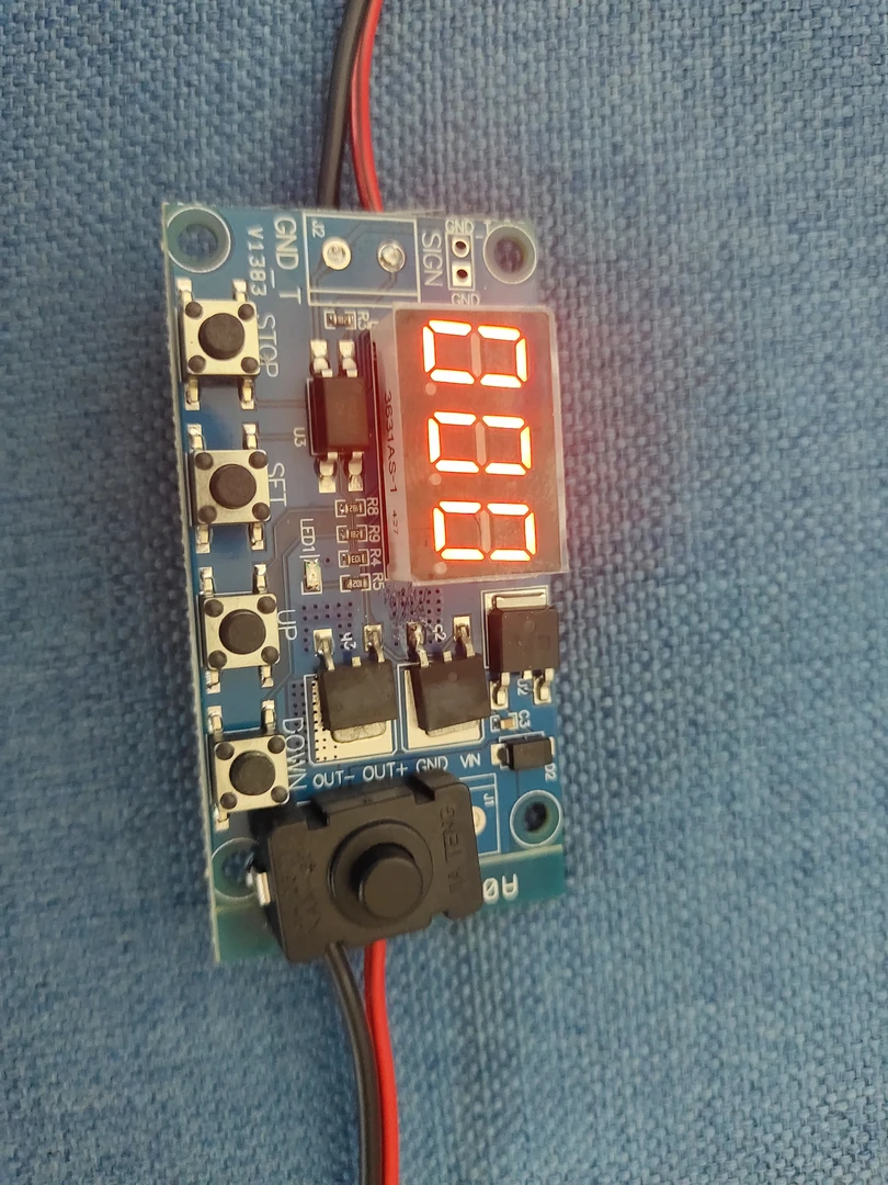 分段延时分段芯片模块自由调时间