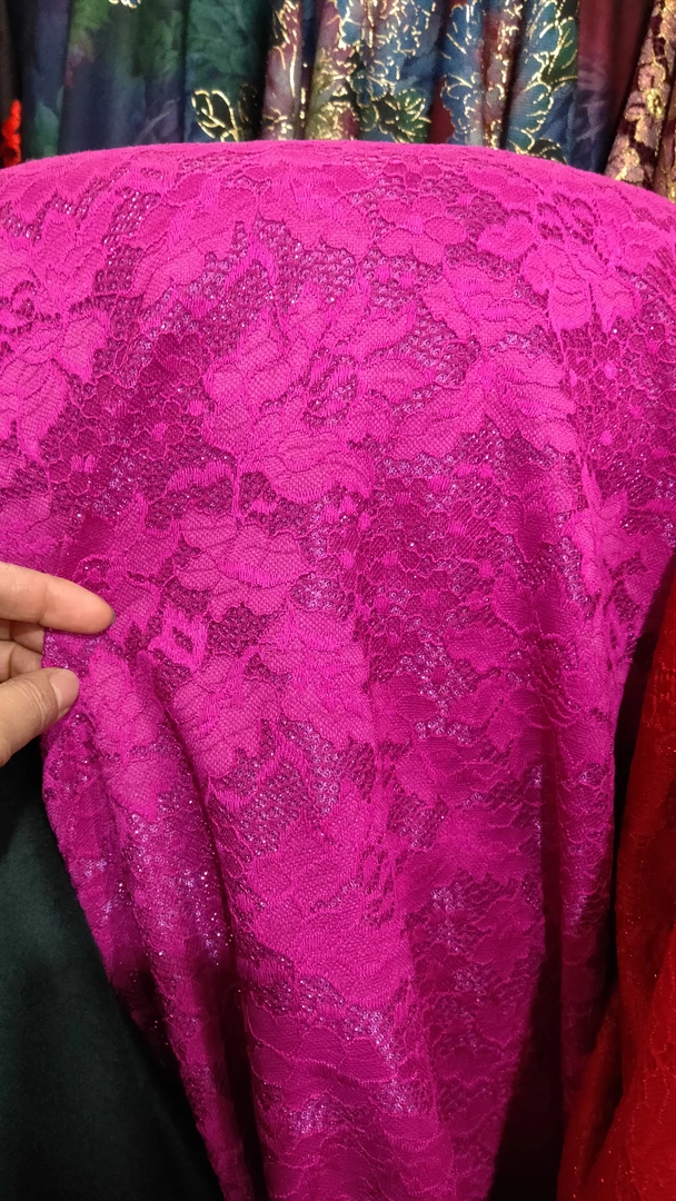 蕾丝面料三层复合