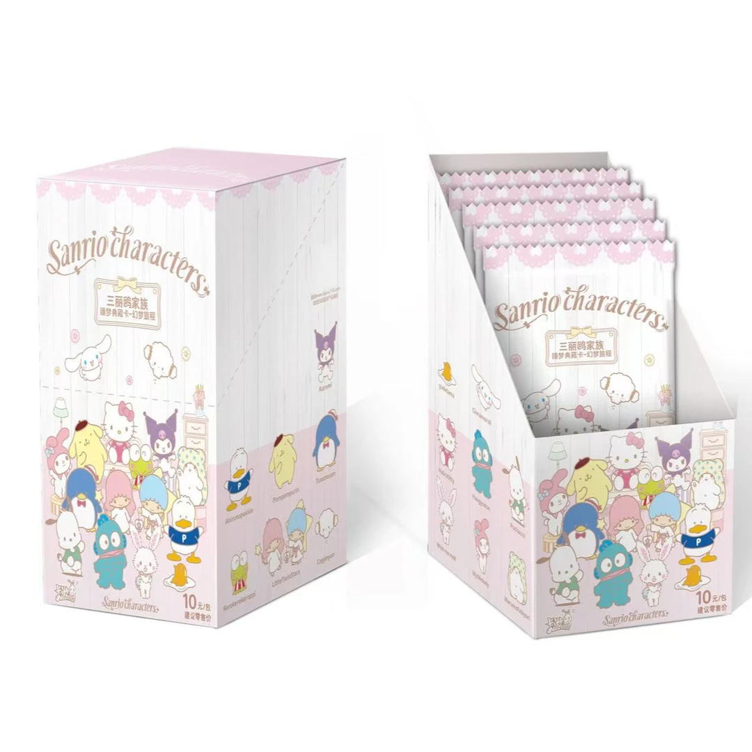 卡游【圆手挖宝】三丽鸥-甄梦典藏卡幻梦旅程第1弹收藏卡牌盲盒代拆