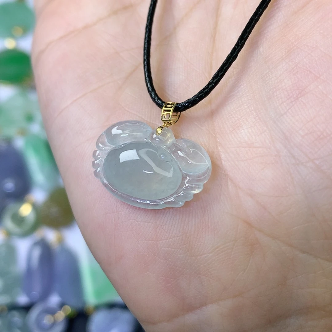 【闪购商品】翡翠颈饰18K金镶嵌