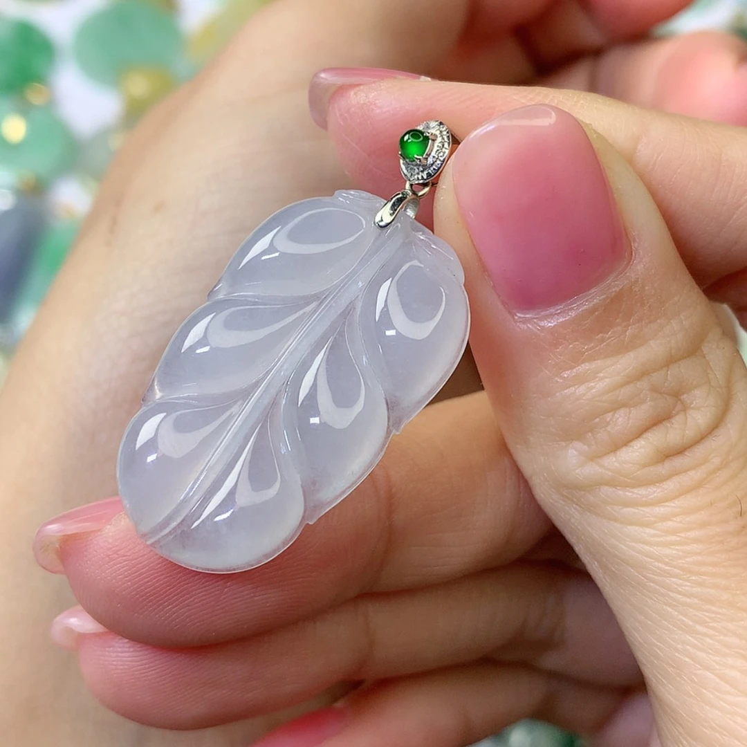 【闪购商品】翡翠颈饰18K金镶嵌