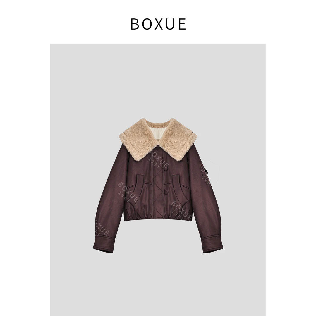 BOXUE“星云”2024冬季新款高级90白鹅绒羽绒服 外套#241020YR513