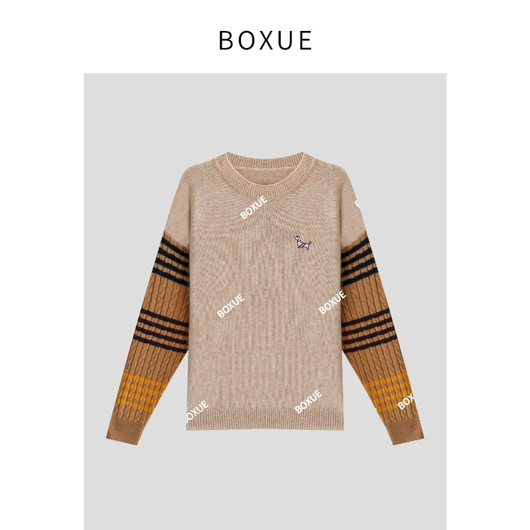 BOXUE  秋季保暖时尚休闲毛衣#230920MY55