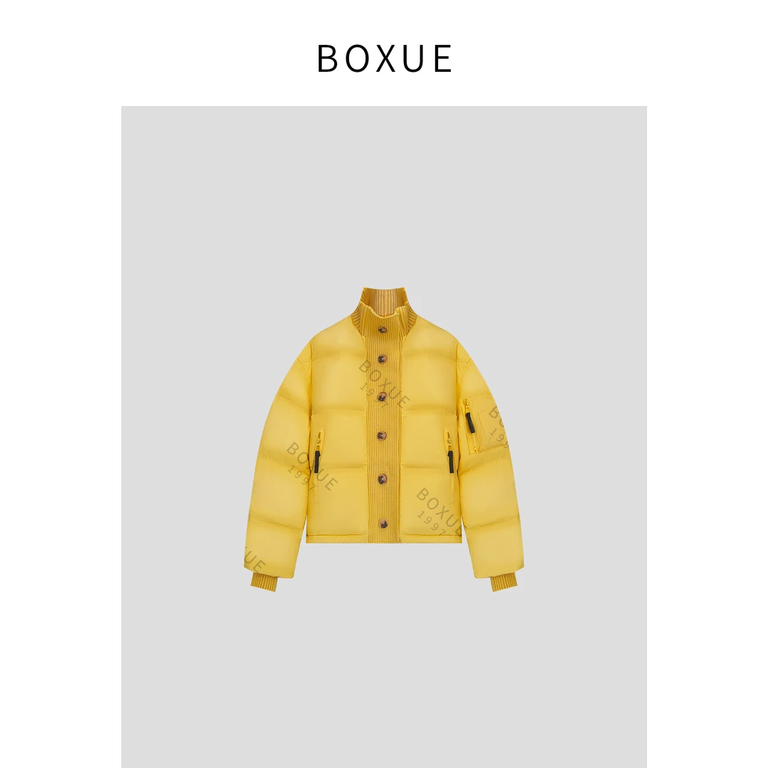 BOXUE“环游”2024冬季高级感90白鸭绒羽绒服 外套#241109YR312