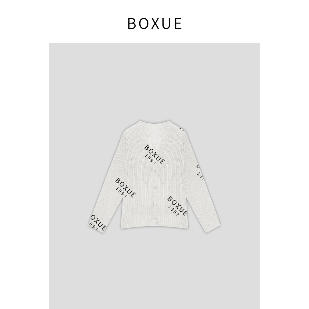 BOXUE “温澜” 2024新款设计师时尚休闲 外套#240520W57