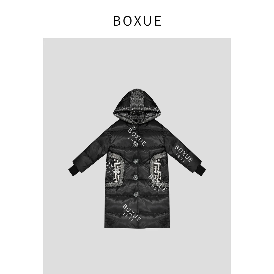 BOXUE “Fen家” 冬季轻暖感鹅绒服 外套#231030W315