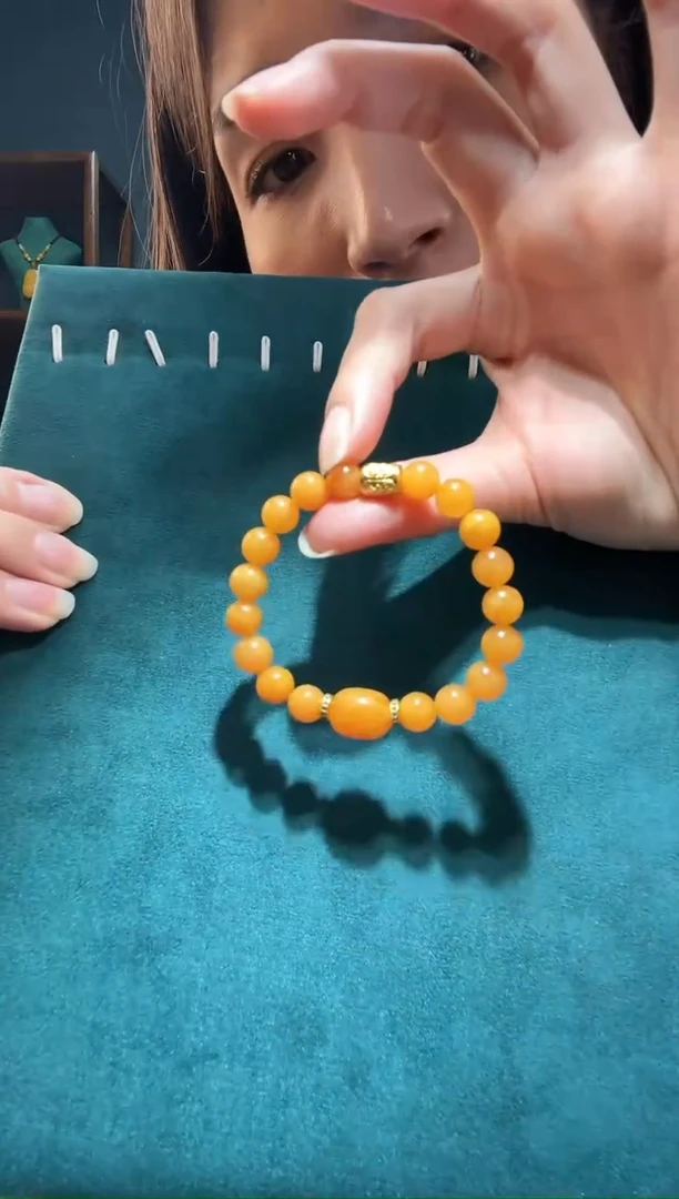 【闪购商品】琥珀裸石未镶嵌m15