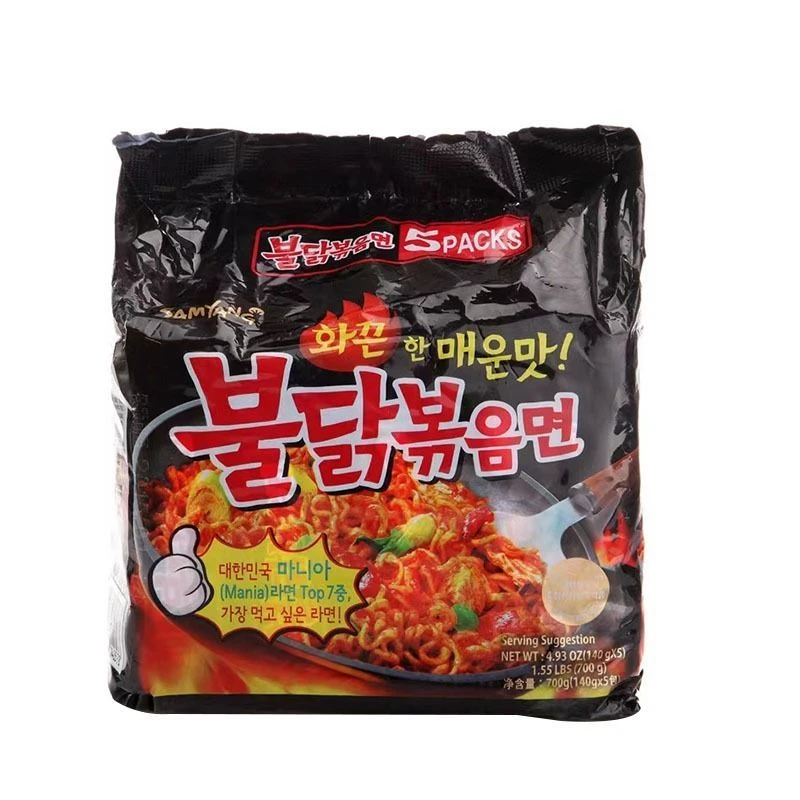 三养 火鸡面 140g*5袋/包