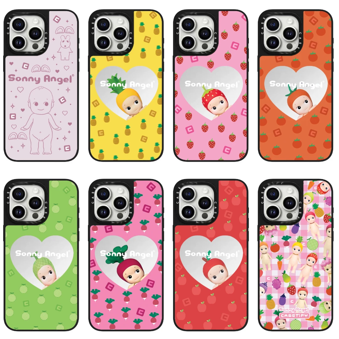 天使恐龙水果家族CASE明星同款适用于苹果17promax16/15/14/13