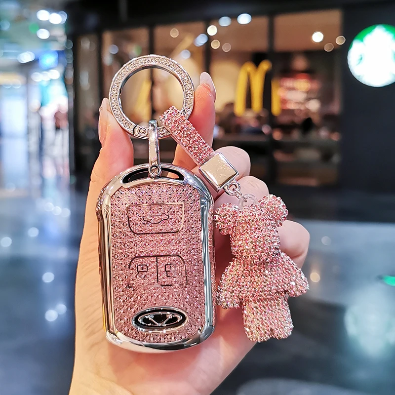 奇瑞小蚂蚁钥匙套qq冰淇淋瑞虎5瑞虎8风云2艾瑞泽5PLUSGX包壳扣女