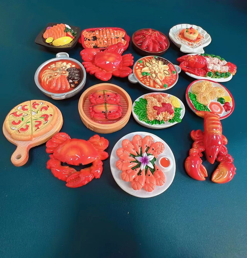主播拆袋，高货食玩冰箱贴