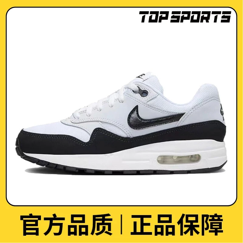 NIKE耐克男女子AIR MAX 1 (GS)潮流时尚百搭雅丹风鞋DZ3307-106