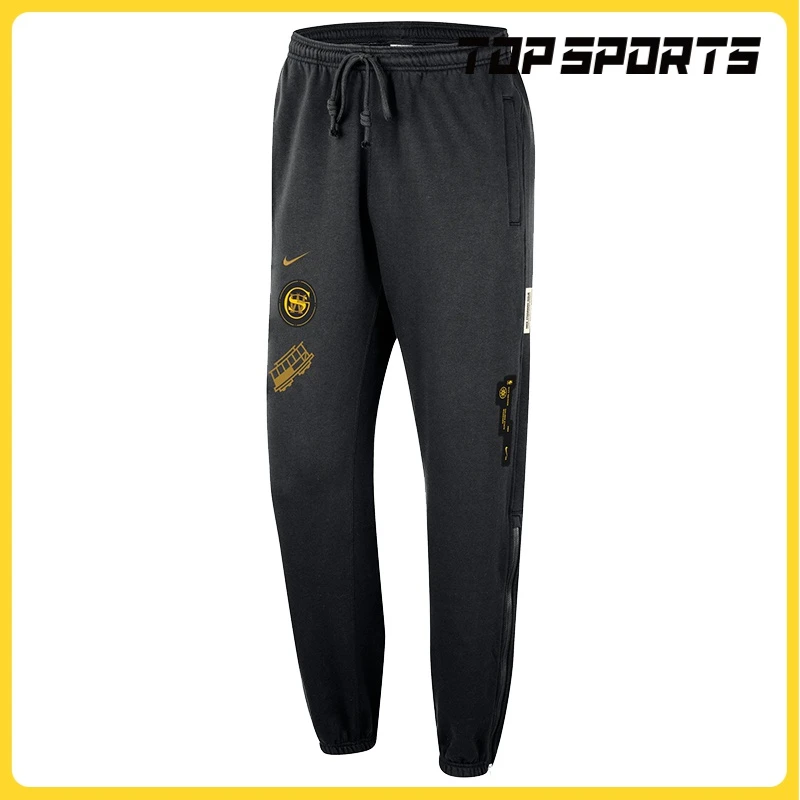 nike耐克男子AS GSW MNK STD ISS PNT CTS CE针织长裤FB4485-010