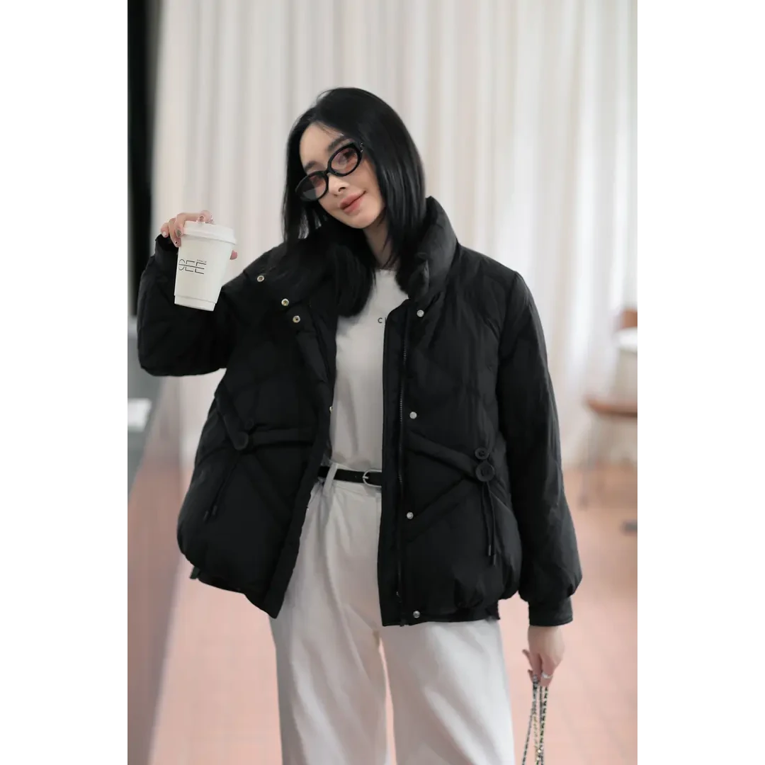 【主播推荐230129】冬季韩版显瘦加厚保暖休闲百搭时尚短款羽绒服